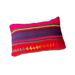 Peruvian Frazada Lumbar Pillow- Ferreñafe