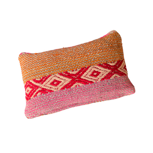 Peruvian Frazada Lumbar Pillow- Sullana