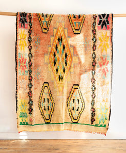 No. 41-  120 Year Old Antique Moroccan Boujaad Rug